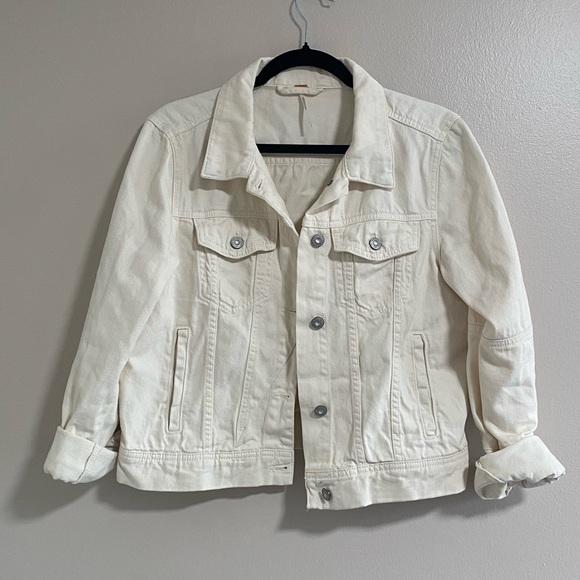 Free People We the Free Rumors Jean Jacket Size Medium - Picture 2 of 7